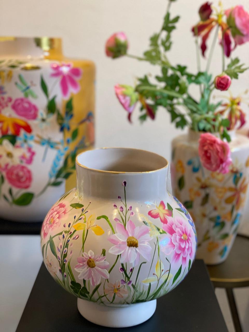 Workshop vaas beschilderen