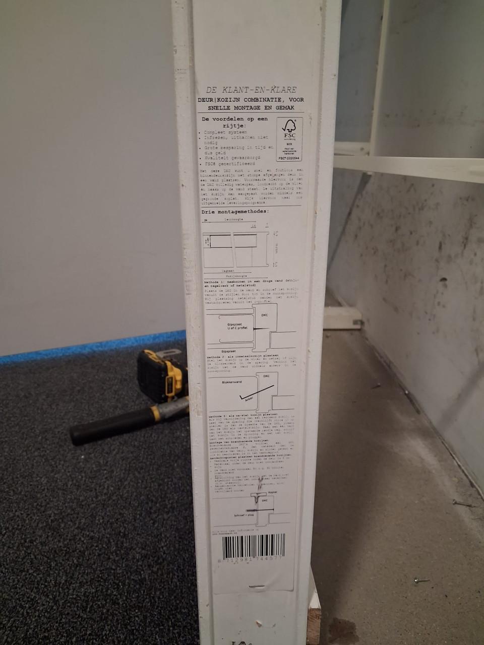 Deuren met kozijnen te koop