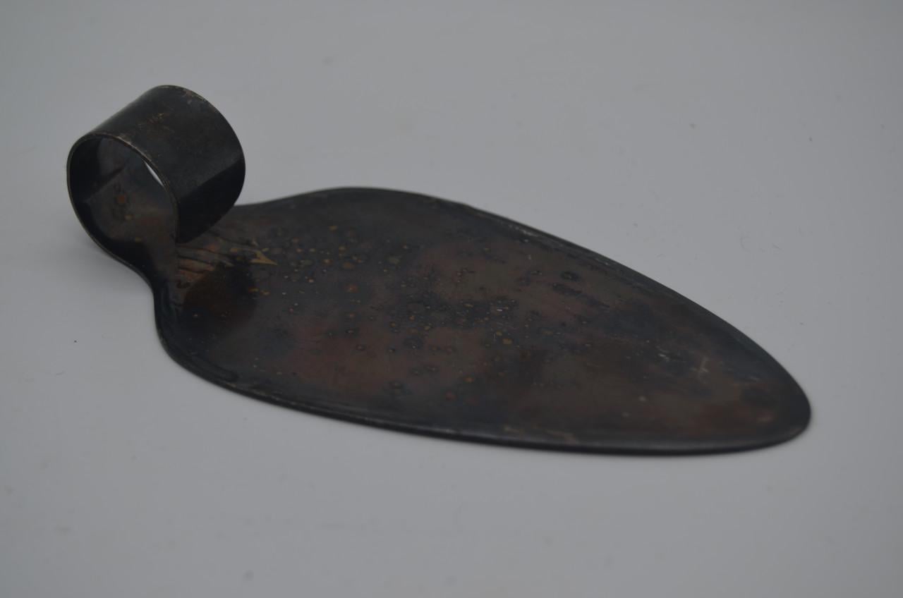 Verzilverde antieke taartschep