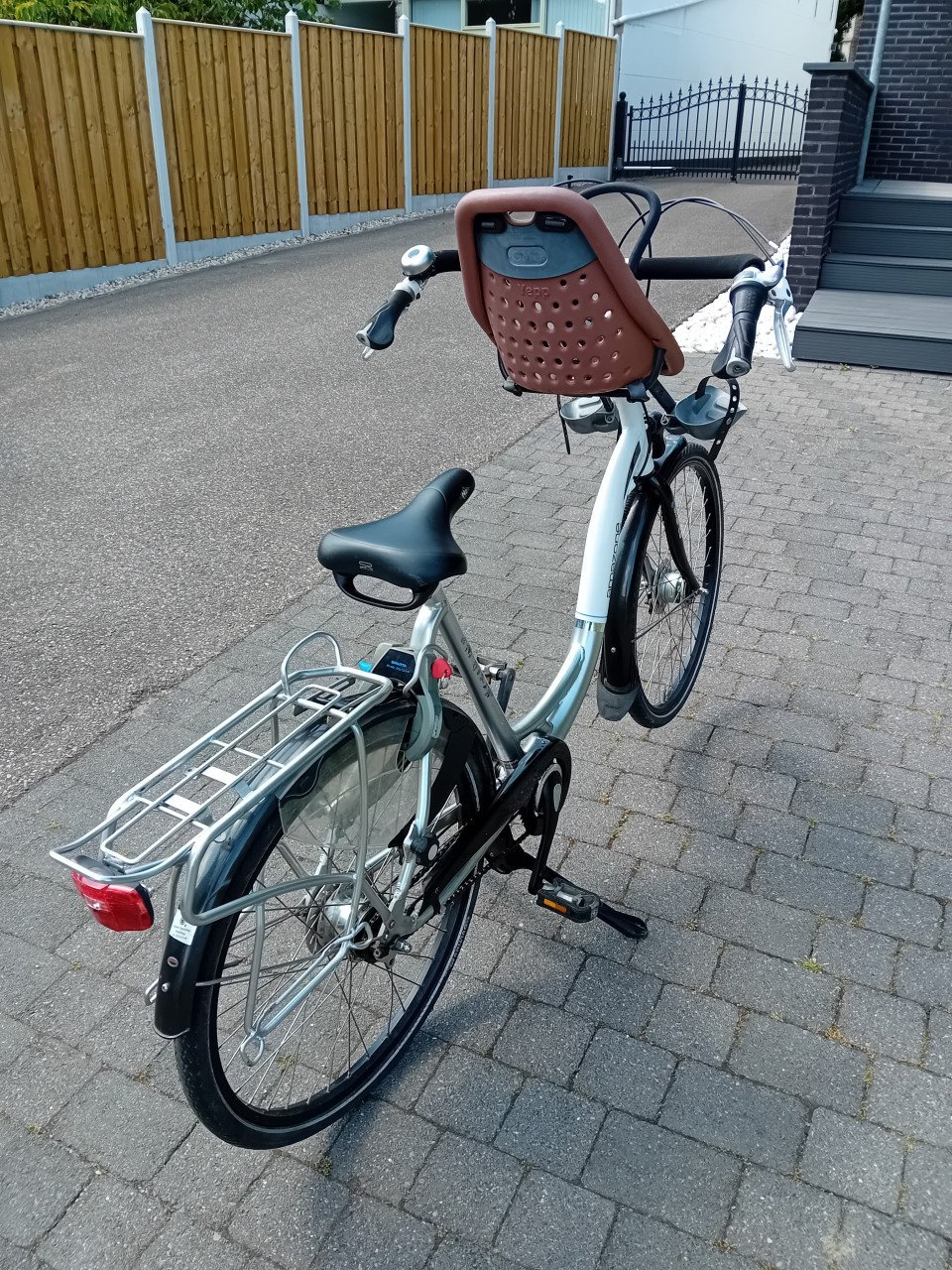 Moederfiets Sparta amazone in zeer goede staat  yepp stoeltje  7 Vers fr5r