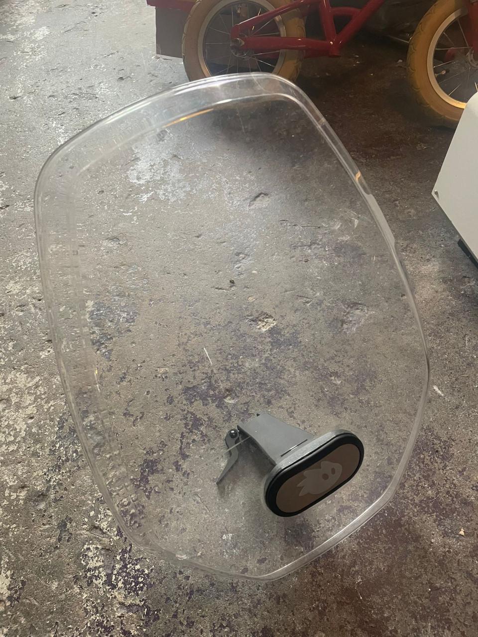 Yepp fietsstoeltje + windscherm