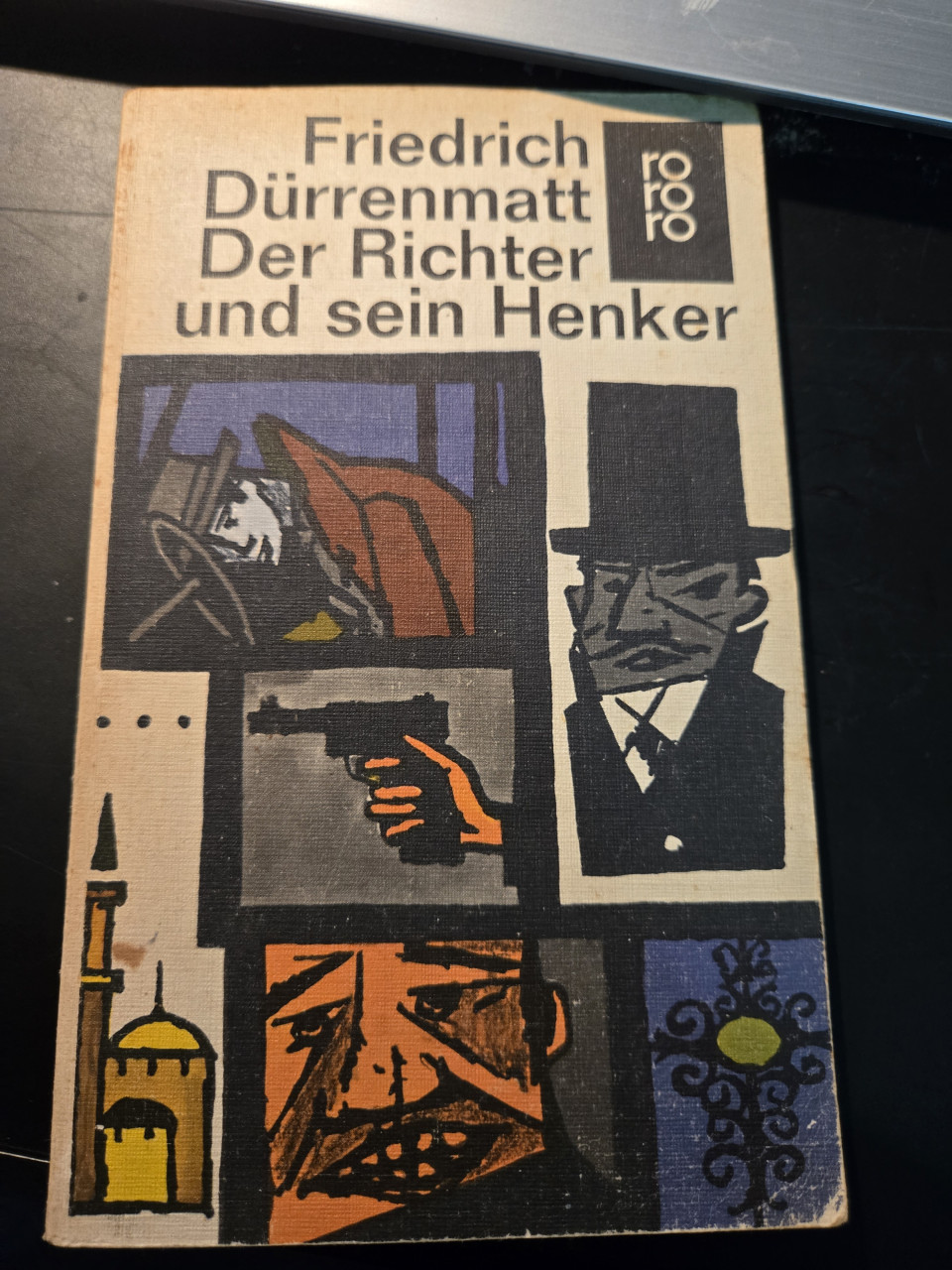 Klassieke editie van de misdaadroman Der Richter und sein Henker 1975