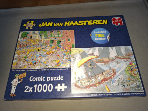 Jan van haasteren kaasmarkt en skûtsjesilen