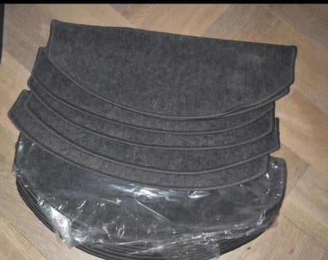 Nieuw 15 x traptreden matten antraciet