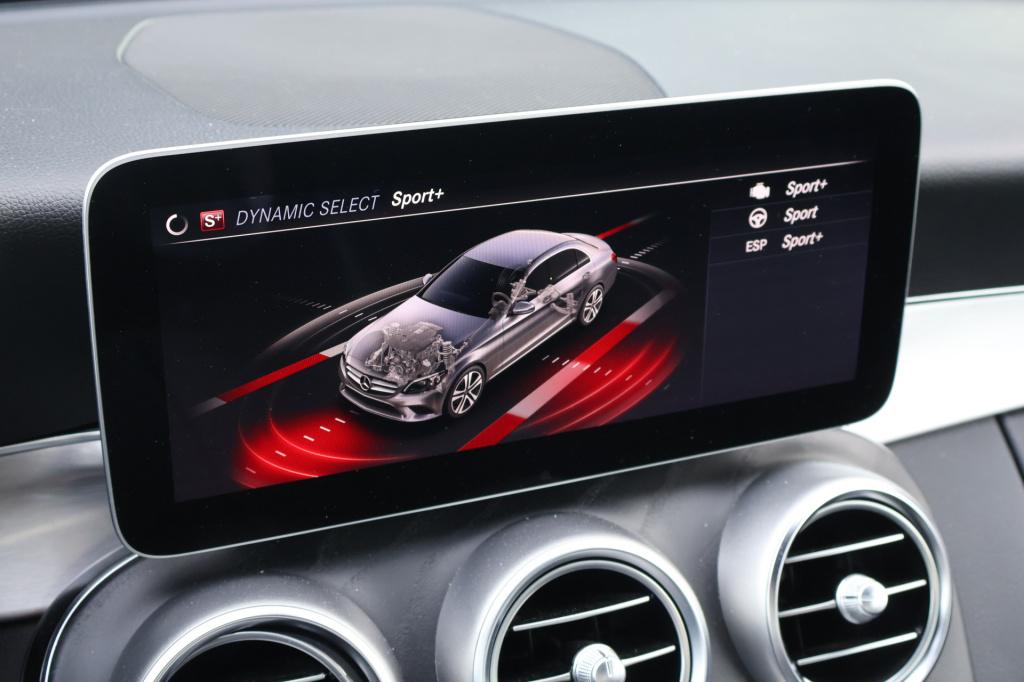 Mercedes-Benz C-Klasse 180 business solution amg i trekhaak i camera i stoe