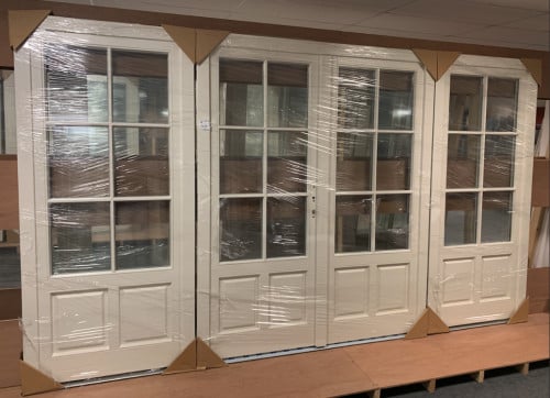 Outlet ACTIE! Luxe hardhouten tuindeuren – direct leverbaar