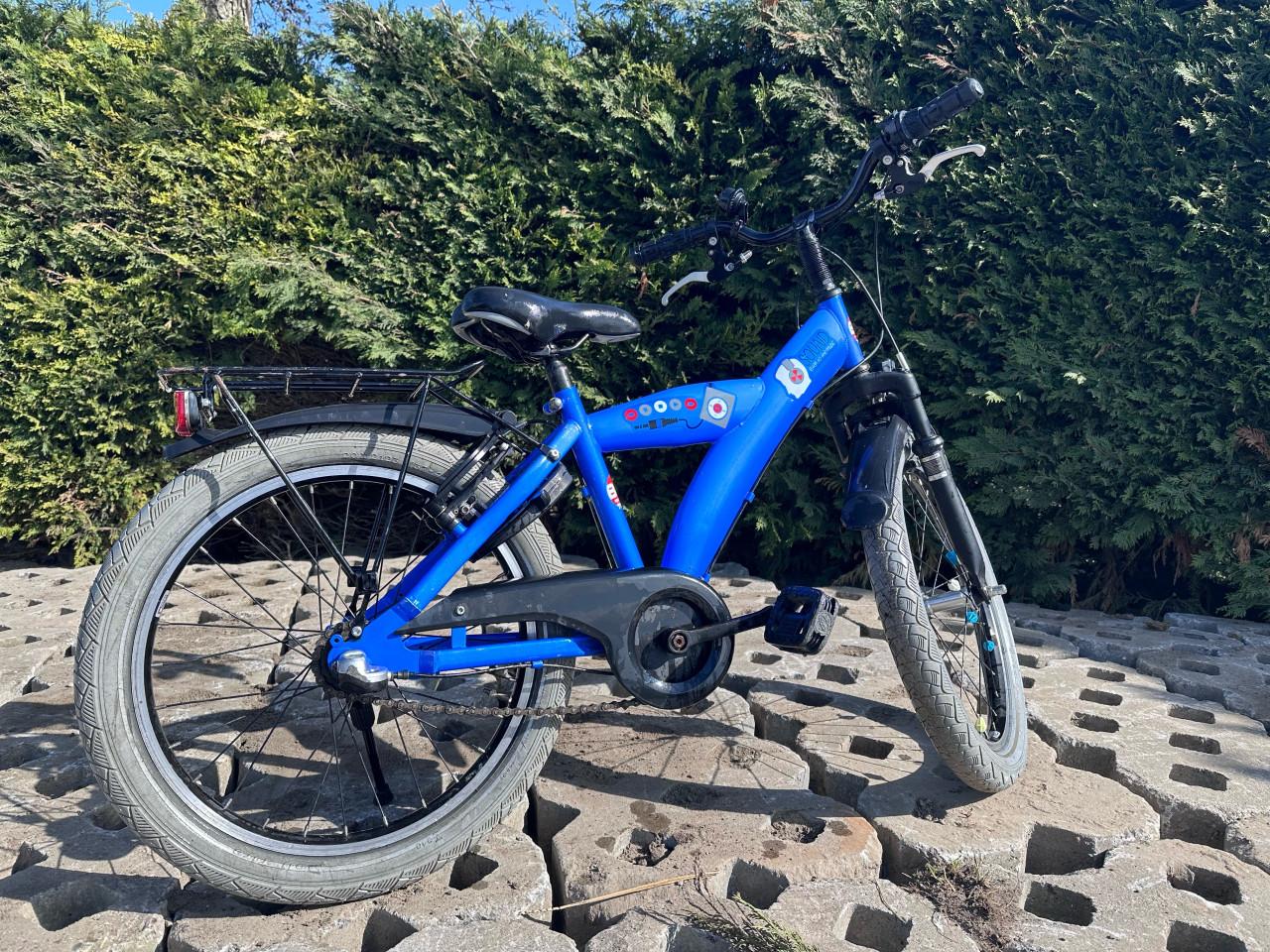 20 inch jongensfiets , 3 versnellingen . blauw