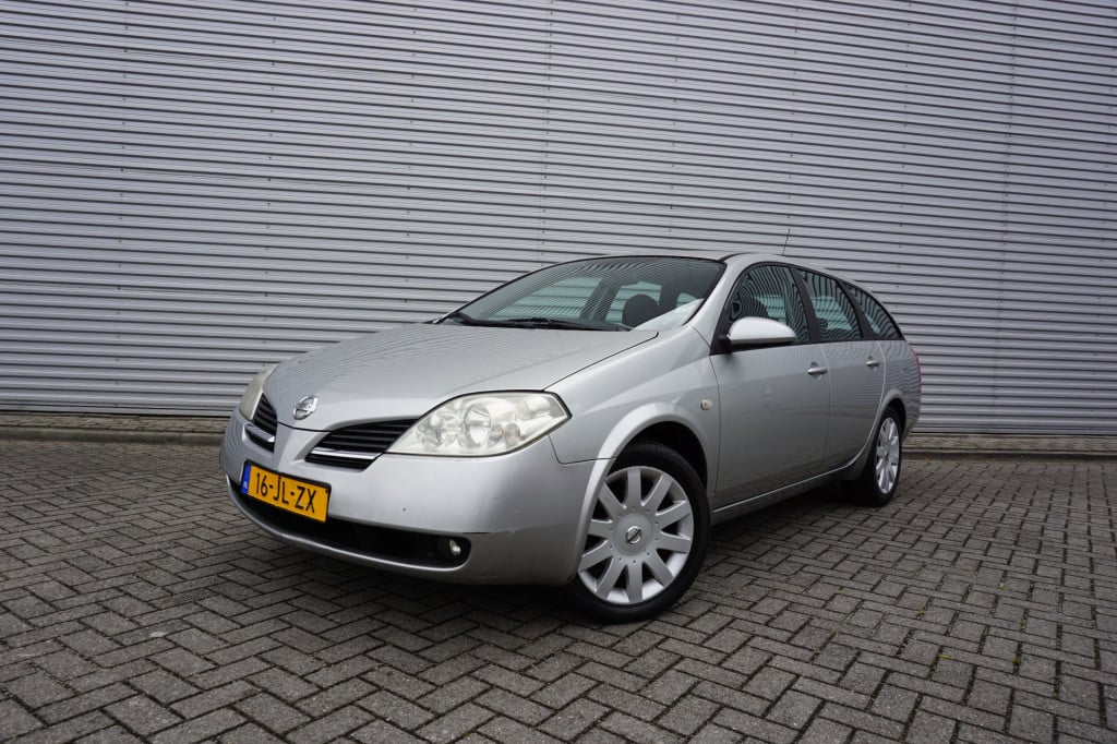 Nissan Primera estate 1.8 tekna airco / navi / elektr. ramen / camera / nap