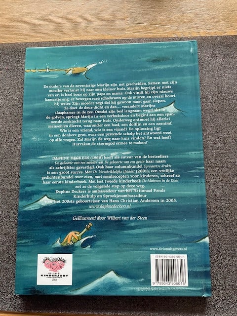 Nieuw (ongelezen) boek Matroos in de doos van Daphne Deckers hardcover