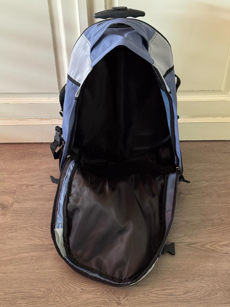 Dunlop rugzak-trolley met uitschuifbare handgreep en wielen
