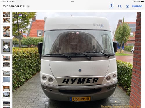 Hymer B644G integraal camper