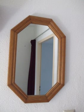 Te koop mooie spiegel.(z.g.a.n.).