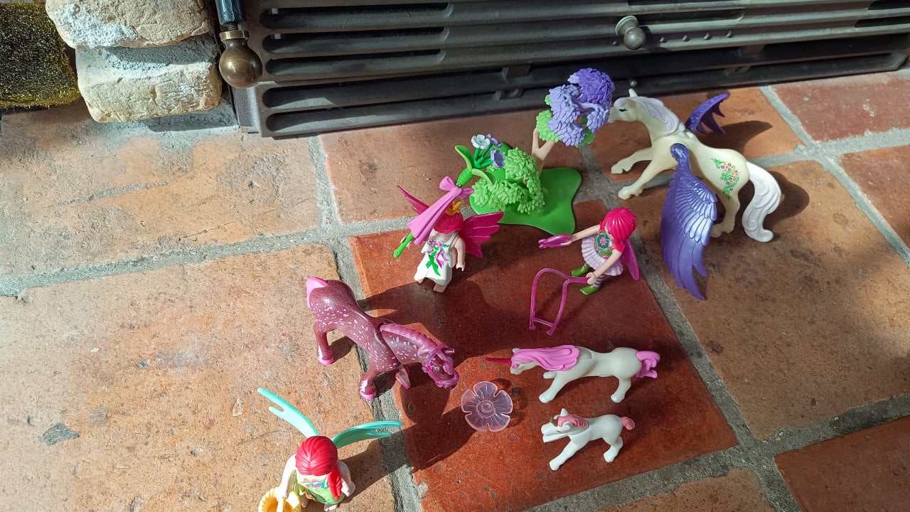 Playmobil feeën en eenhoorns set – met vleugels, paarden en accessoires