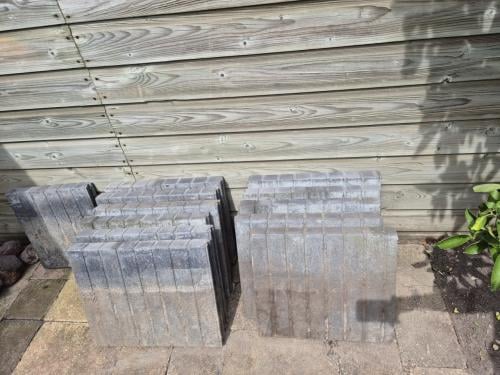 Beton pallisades quadroband