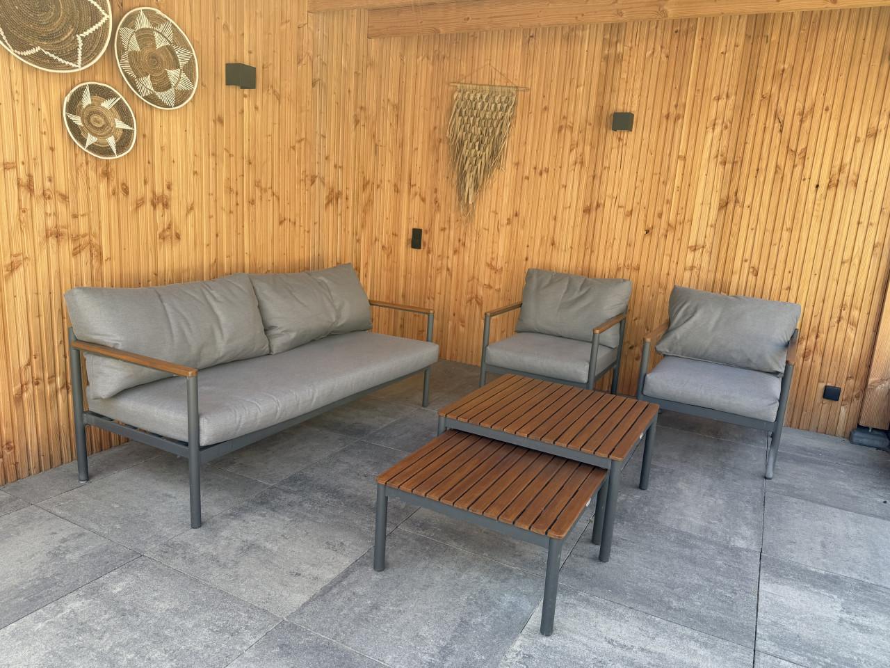 Loungeset ODDESUND 4,5-zits grijs