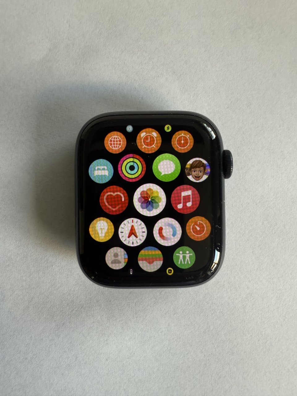 Apple Watch Series 7 45mm midnight alu