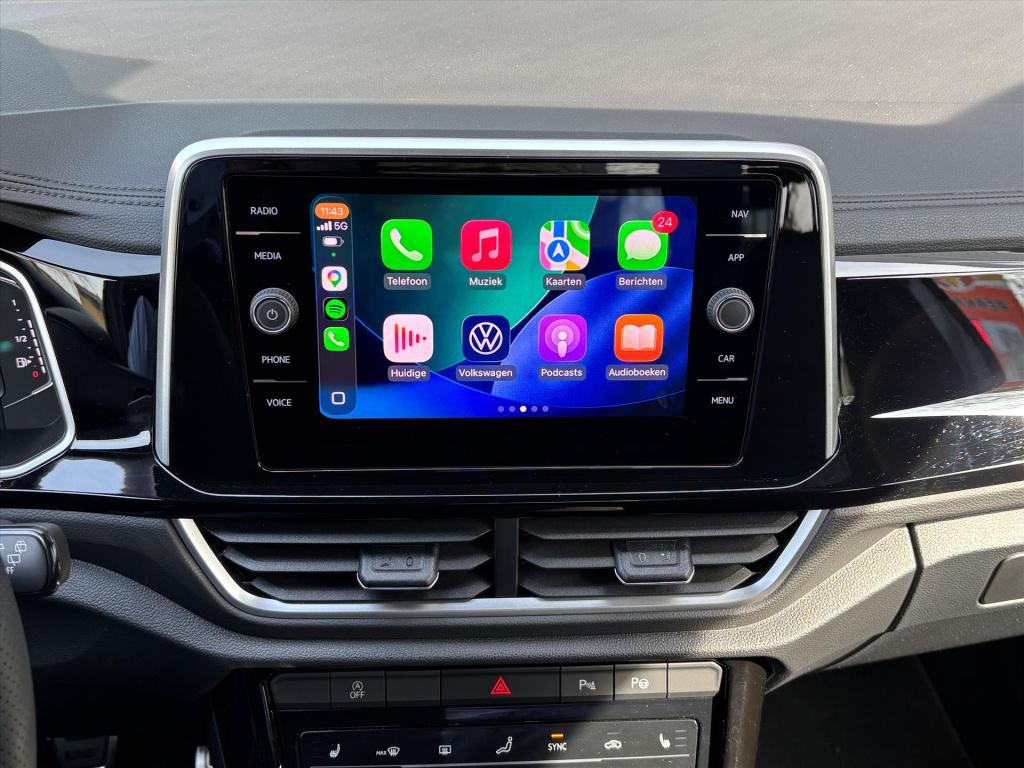 Volkswagen T-roc 1.5 tsi 150pk 7-dsg r-line|camera| dodehoek|carplay|led| r