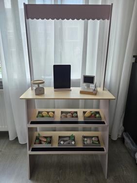 Petite Amelie houten speelgoed marktkraam