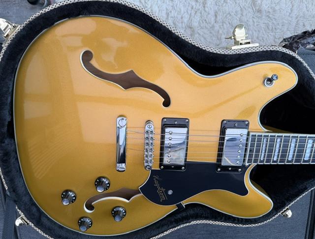 Nee geen Gibson, beter. ..Hagstrom Viking.