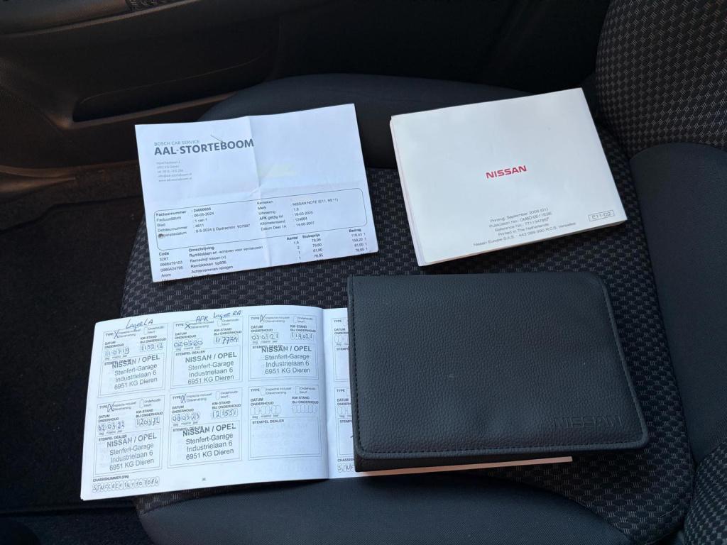 Nissan Note 1.6 acenta/138.000 nap/apk vol jaar/trekhaak/