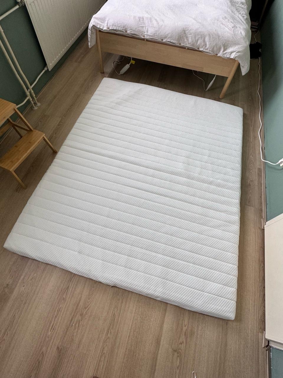 Nieuwe ongebruikte IKEA Topper 160x200 cm - Koudschuim