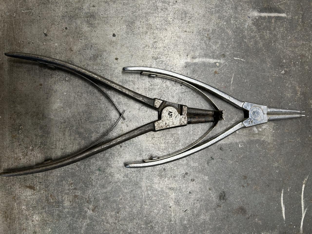 Diverse segerringtangen Knipex en Gedore