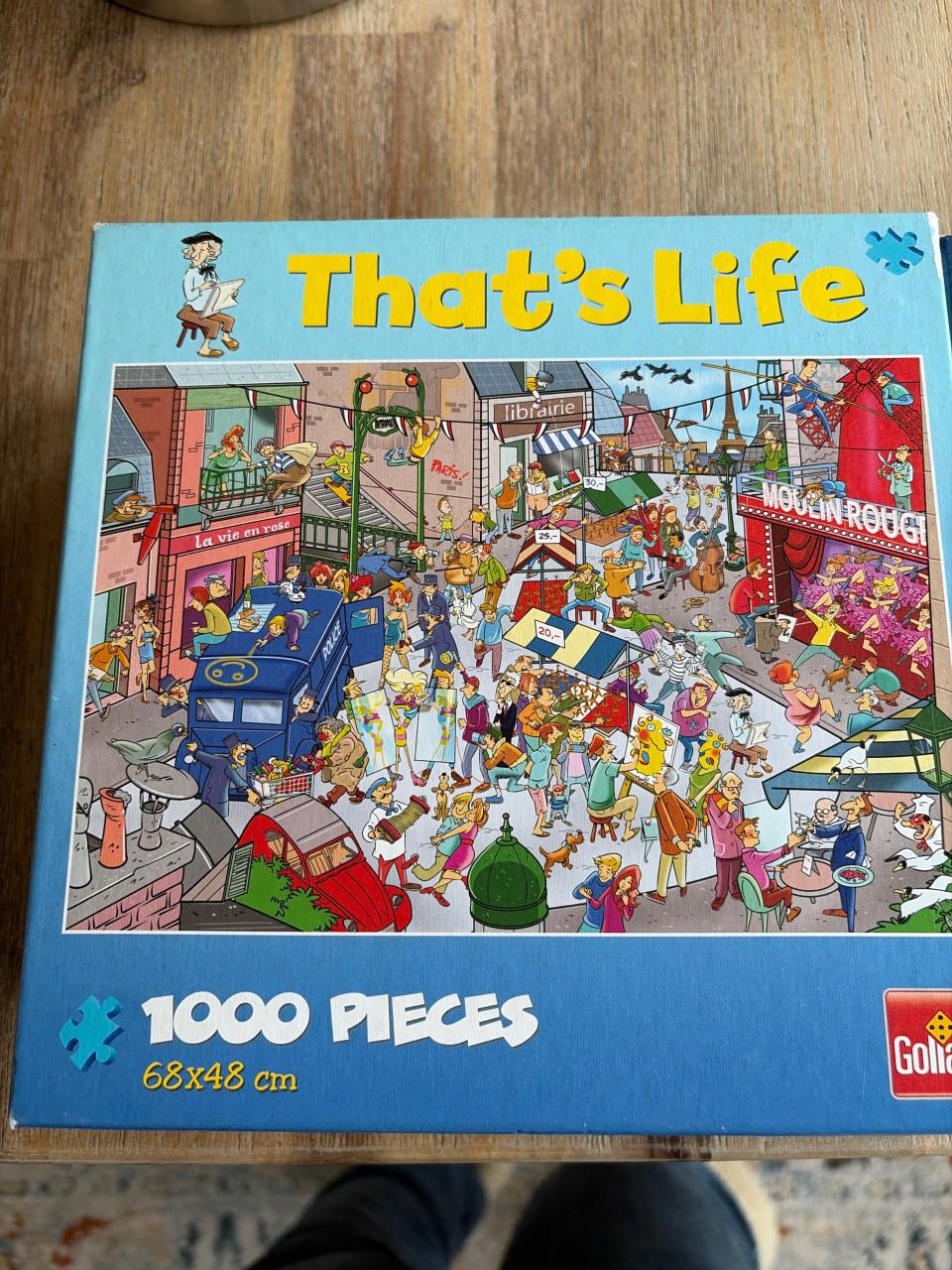 Jan v Haasteren en That’s Life puzzel