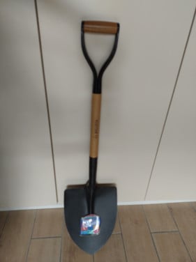 Zgan Belotta schep, zandschep, professionele schep