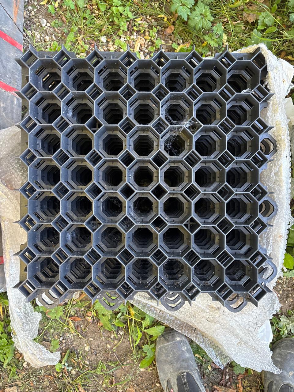 Grindmat 25 stuks 40x40 cm