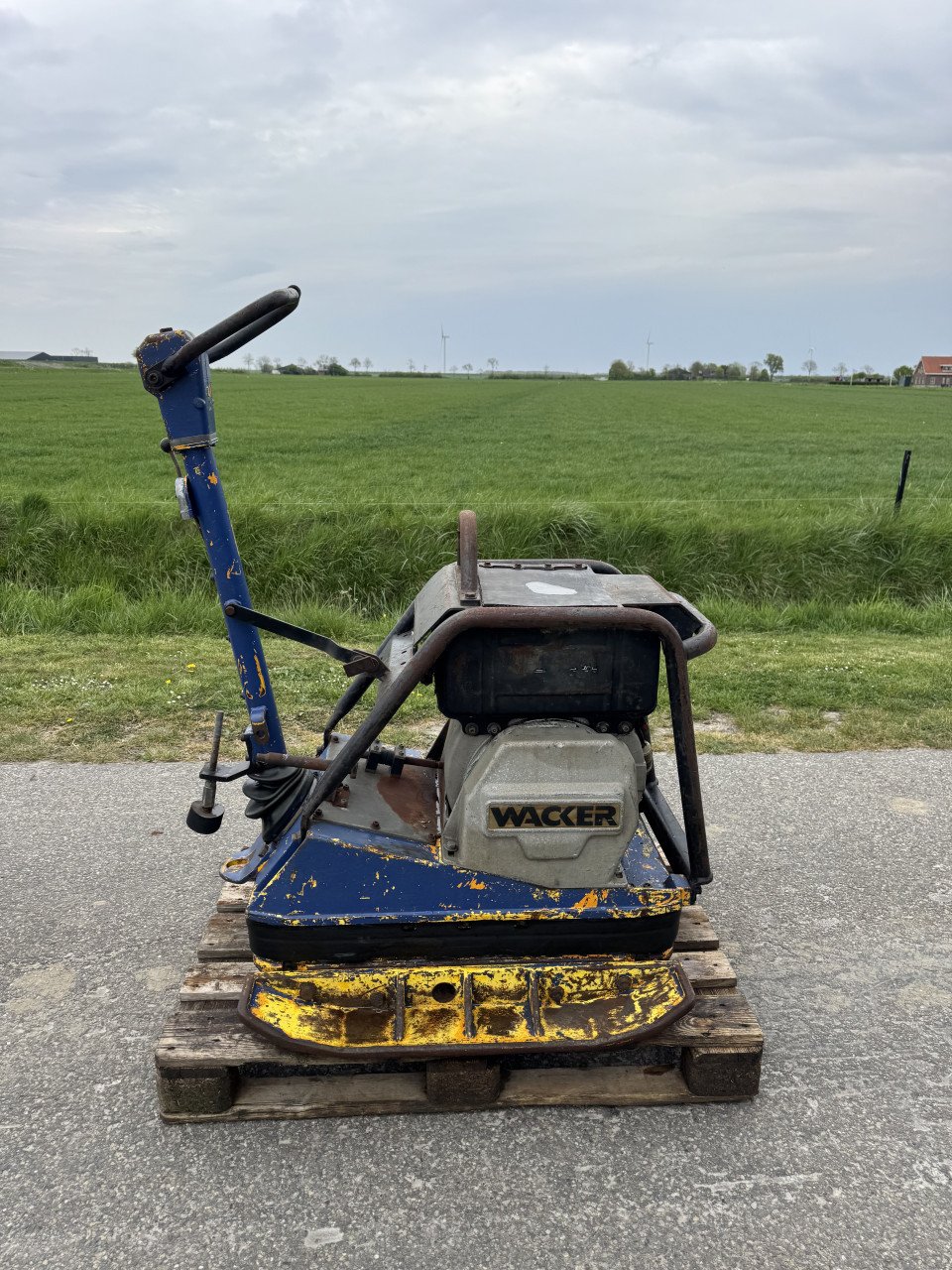 Wacker trilplaat diesel