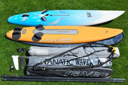 AHD Freerace / Mistral Malibu zeer complete (beginner) set
