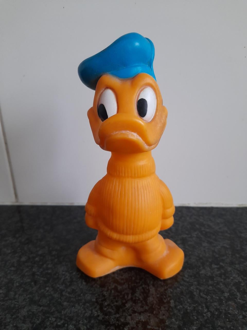 Vintage Rubberen Piepbeestje ( in goede staat )