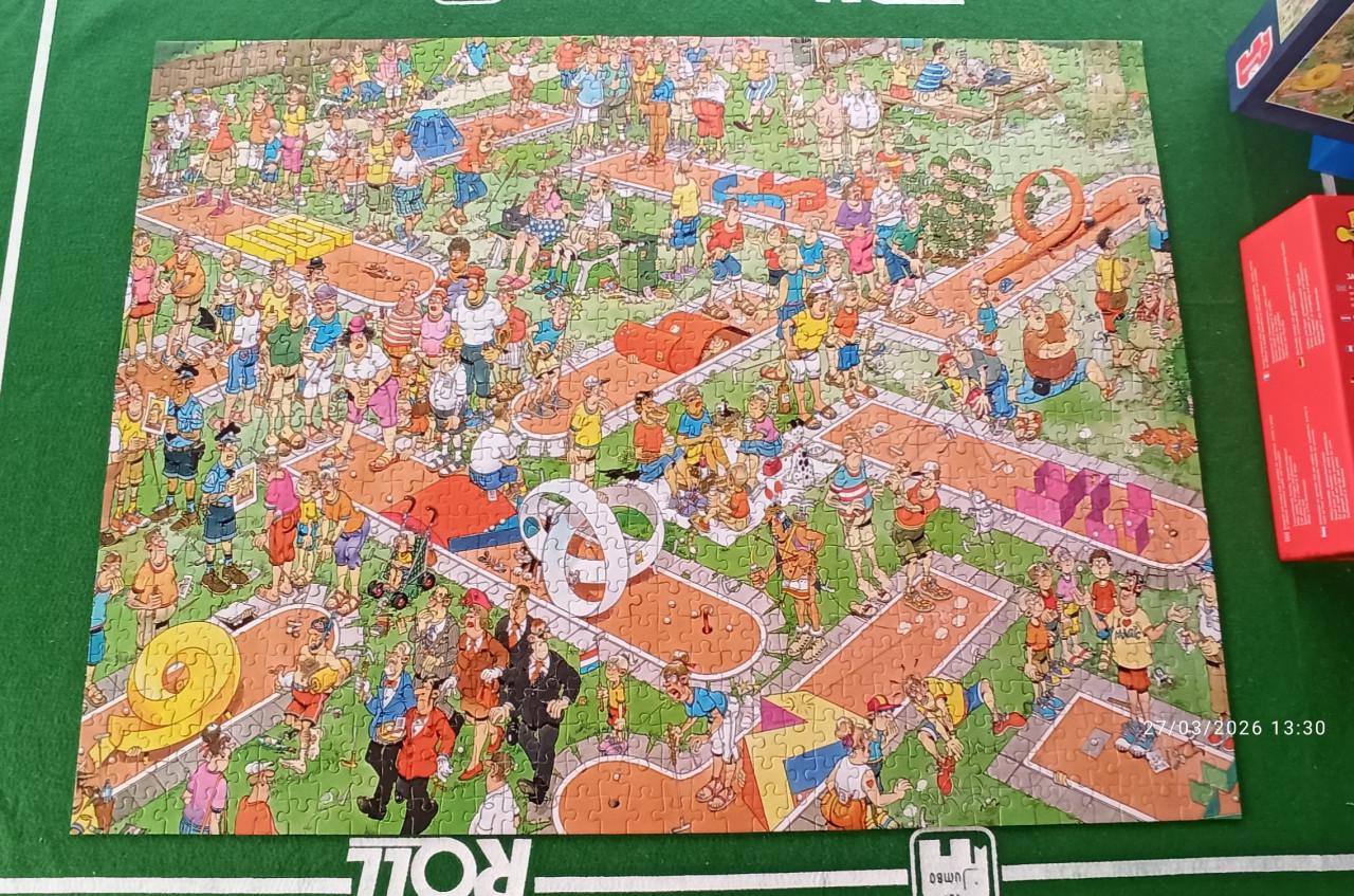 JVH Jan van Haasteren 950 st - Crazy Golf - Zgan