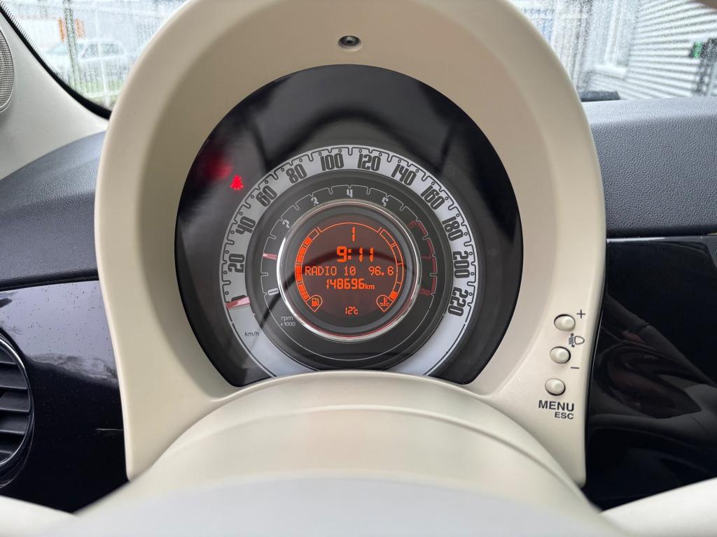 Fiat 500 1.2 lounge automaat cabrio