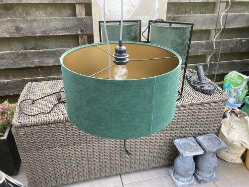 Tafellampen en hanglamp