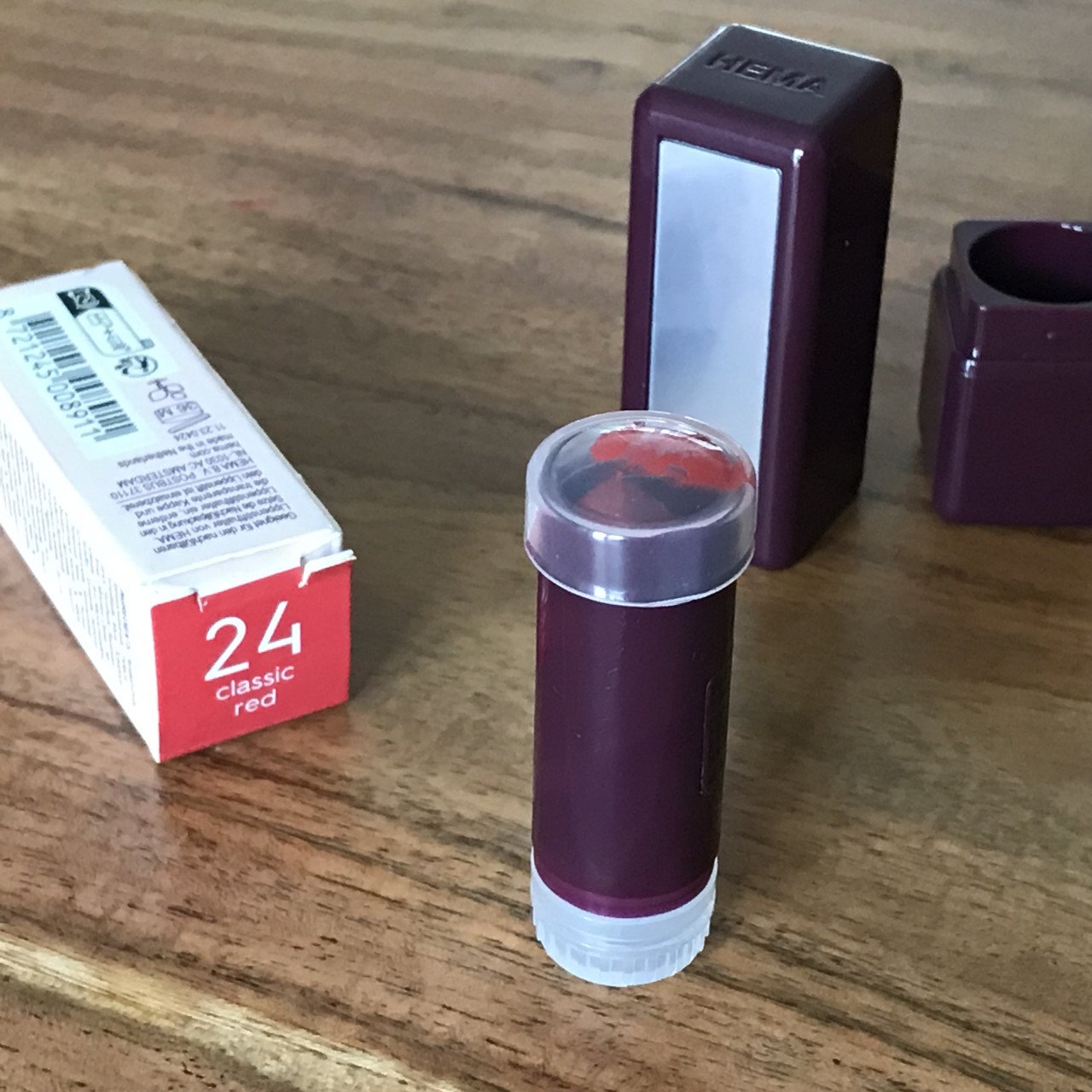 Nieuw HEMA LIPSTICK 24 Klassiek road