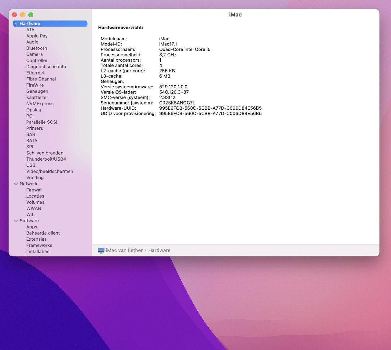 IMac 27 inch - late 2025 met gebarsten scherm, dus geschikt voor onderdelen