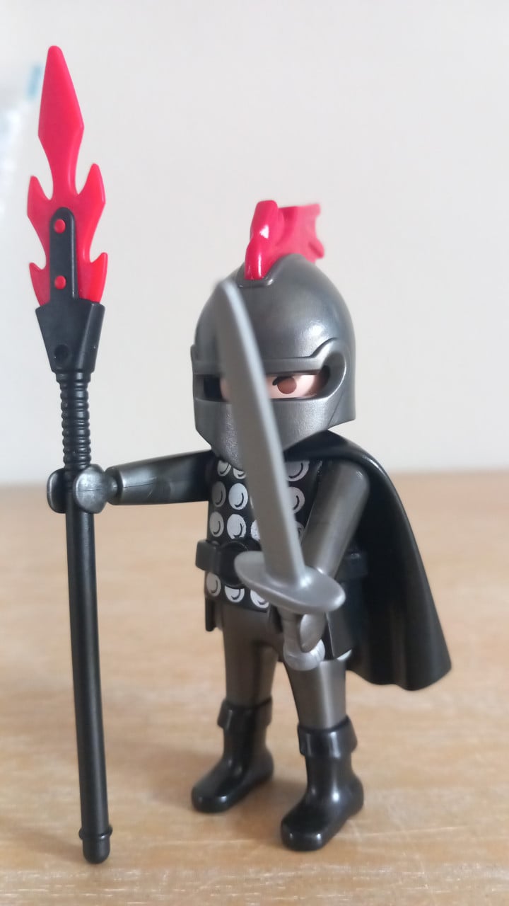 Playmobil ridder met uitrusting