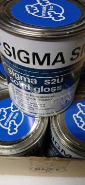 Sigma S2U solid gloss hoogglanslak wit