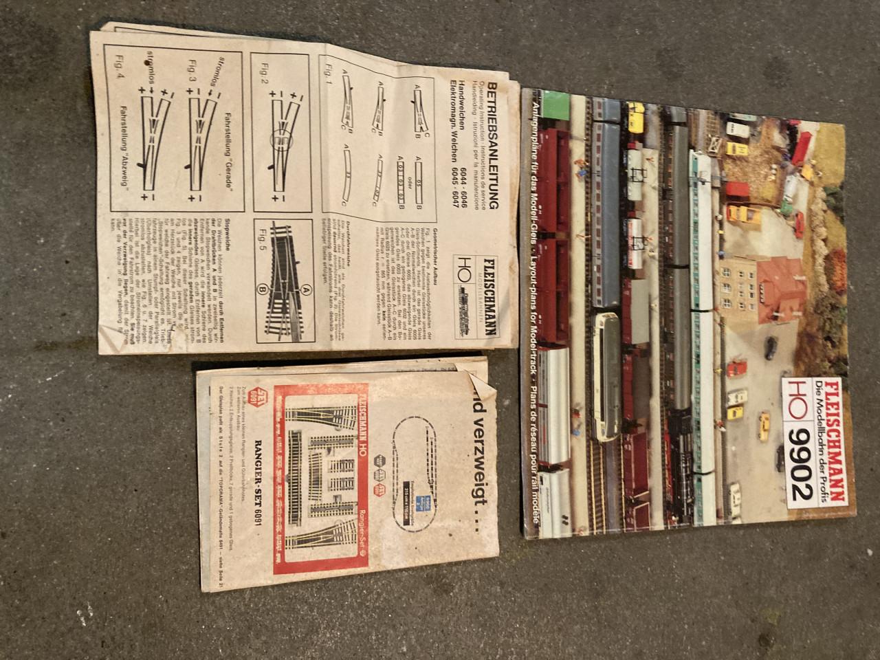 Fleischmann start en 3 uitbreidingsets en meer