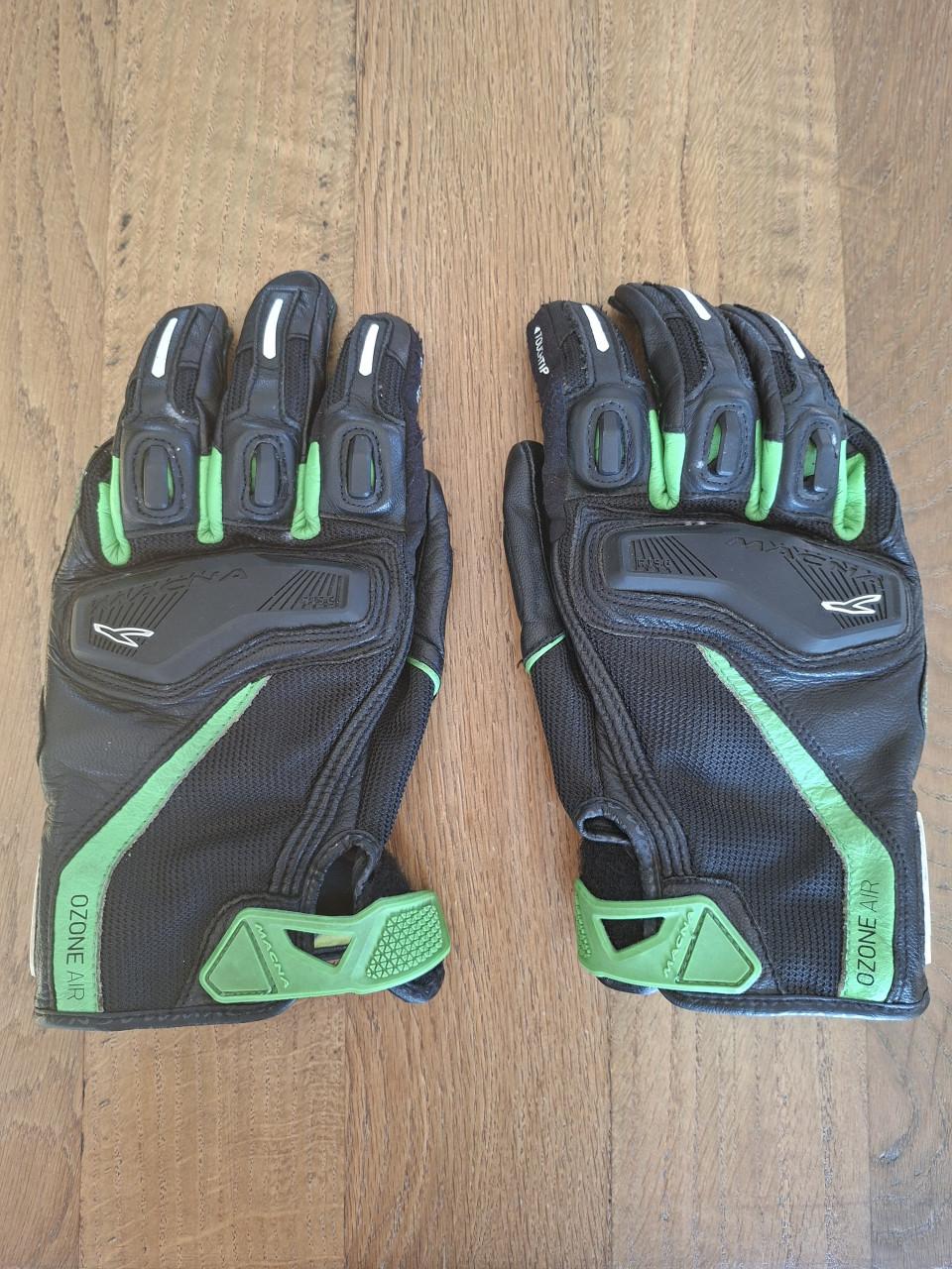 Leren zwarte motor hsnschoenen maat M/L