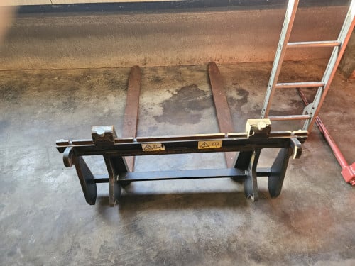 Palletvork met euro aansluiting