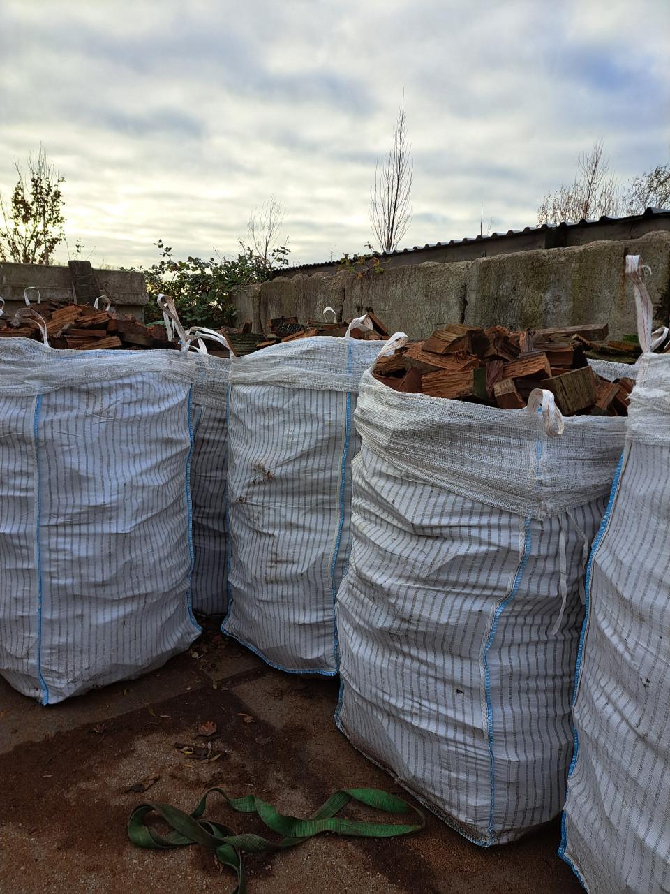 Haardhout in big bag van 1500 liter (1,5 m3)