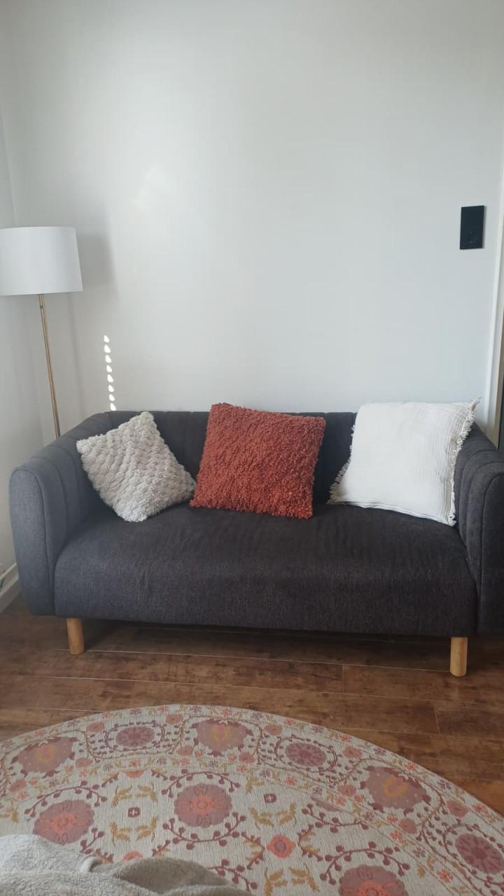 Donkerbruine bank Jysk 2,5 zits
