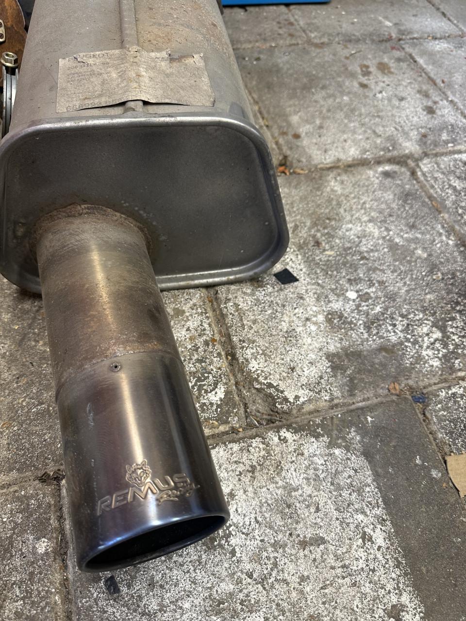 Remus uitlaat peugeot 206 GTI