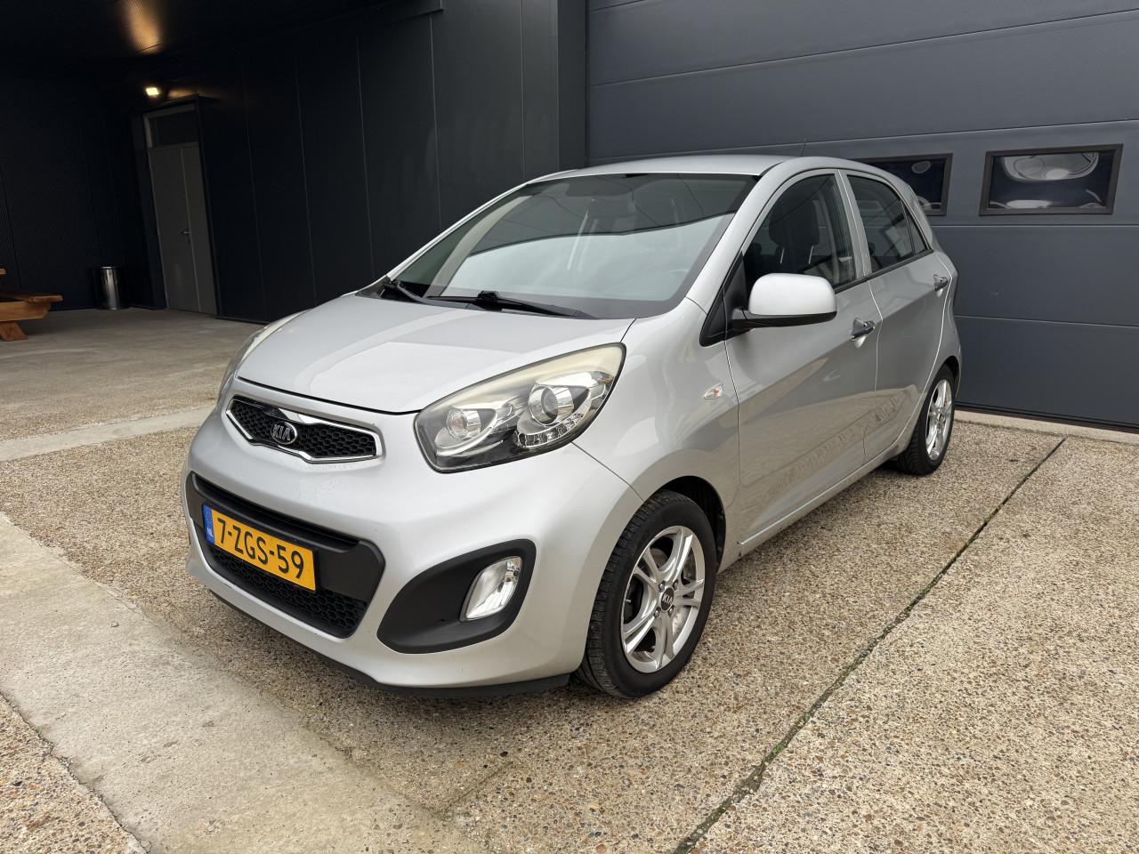 Kia Picanto 1.0 CVVT 5Drs 2015 51KW Grijs Airco Apk Nap