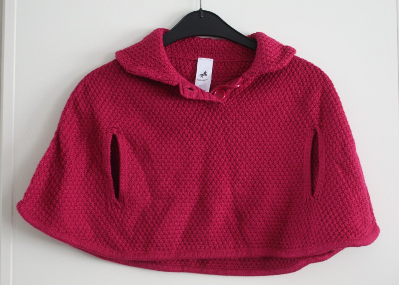 Roze cape maat 92-110