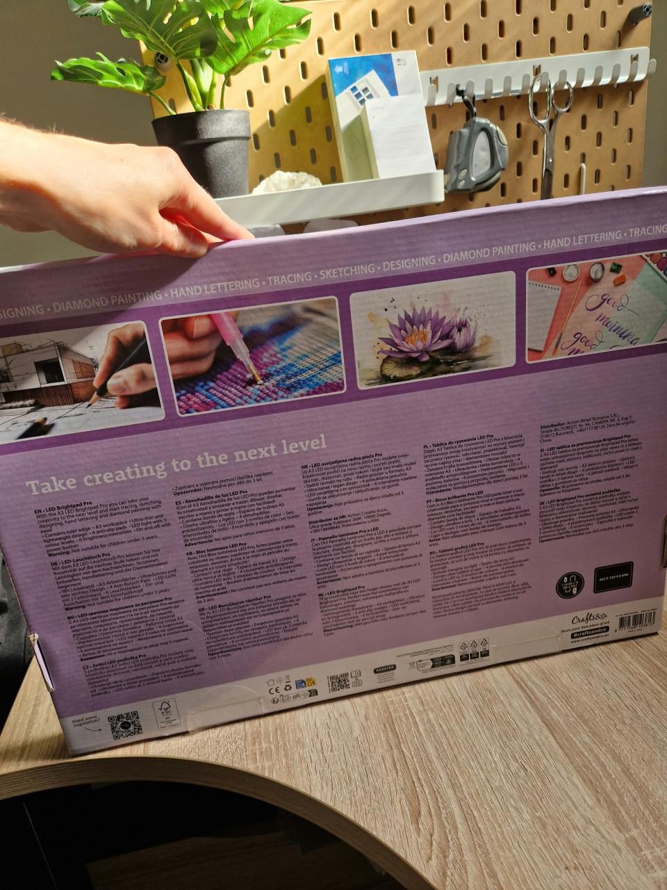 LED brightpad PRO - tekentablet
