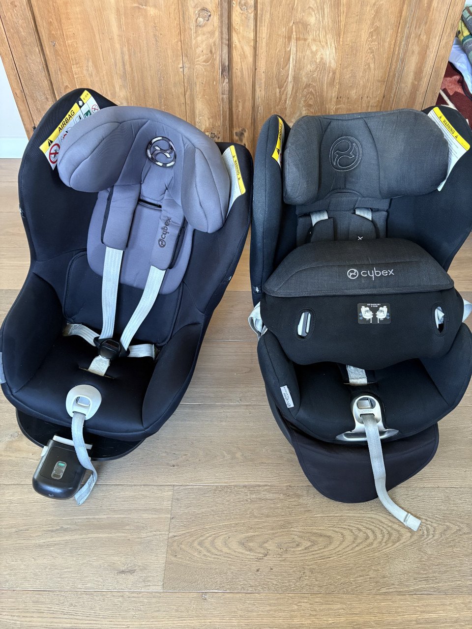Cybex sirona m size en Cybex platinum autostoel