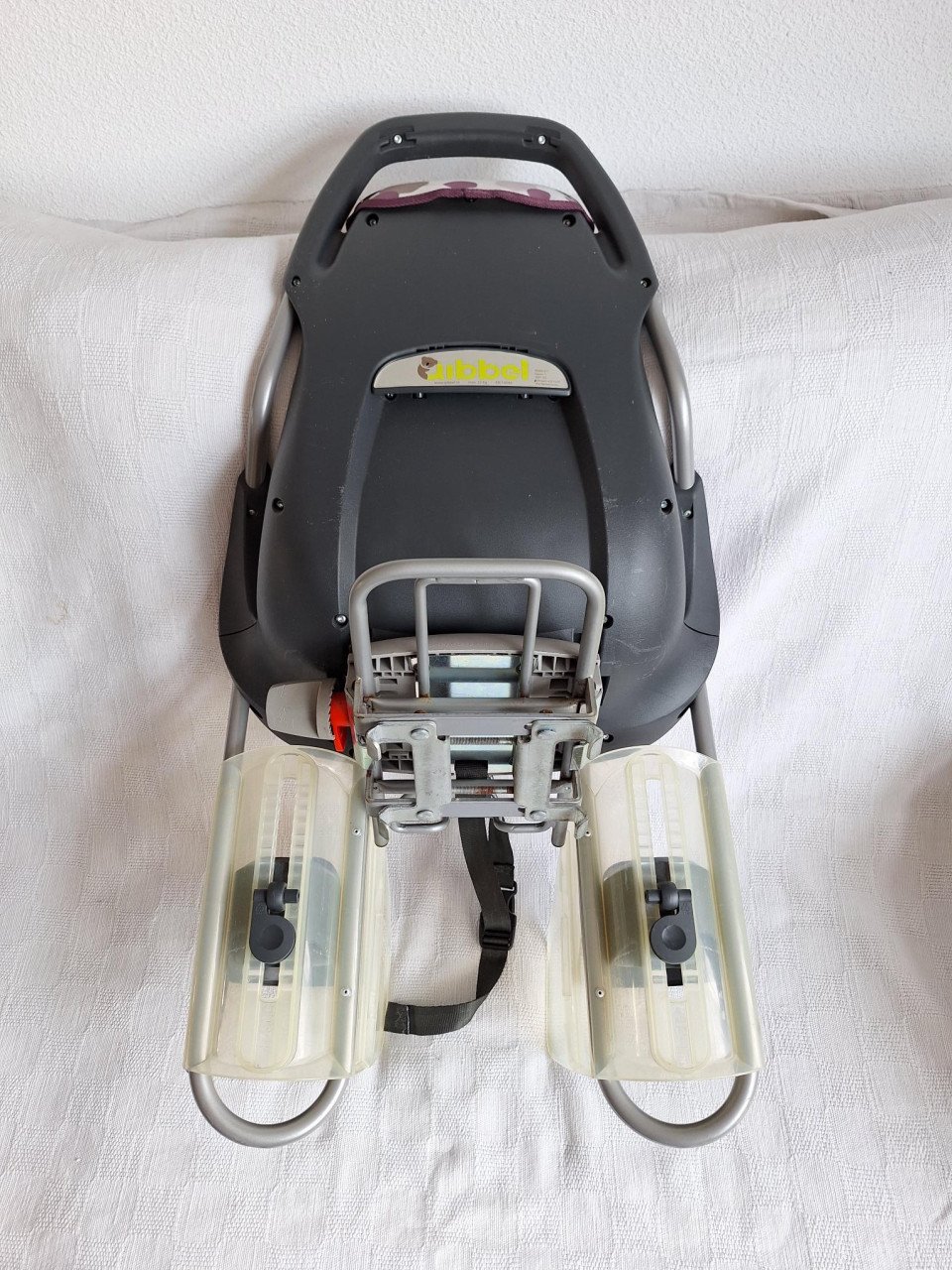 Fietsstoeltje Qibbel met adapter